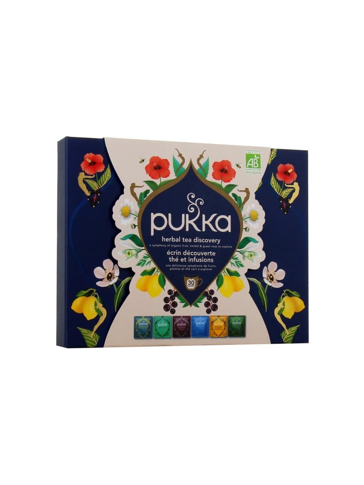 Pukka Coffret 30 Sachets 6 Variétés Bio