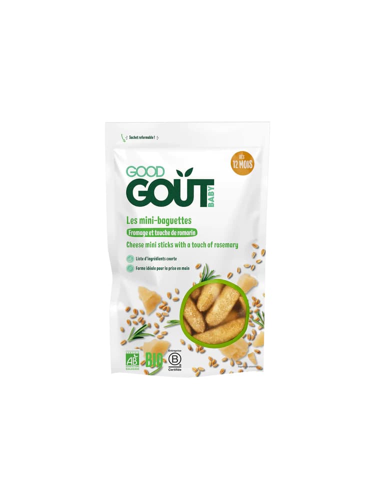 Bâtonnets au Fromage et Romarin pour Bébé Bio 70g